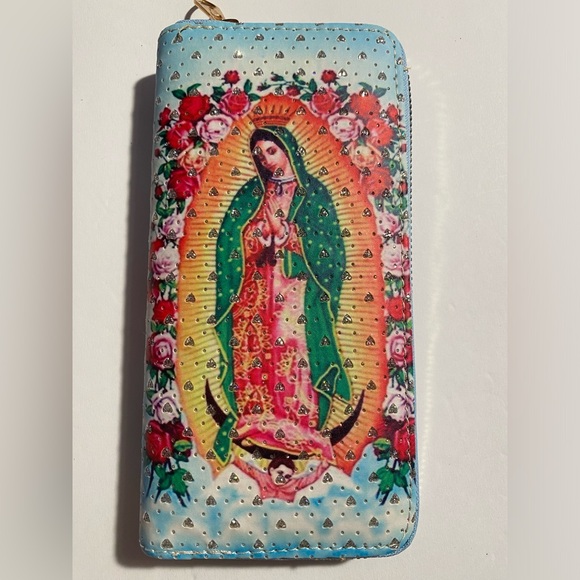 Regular size Wallet of La Virgen de Guadalupe / Maria - Picture 1 of 3